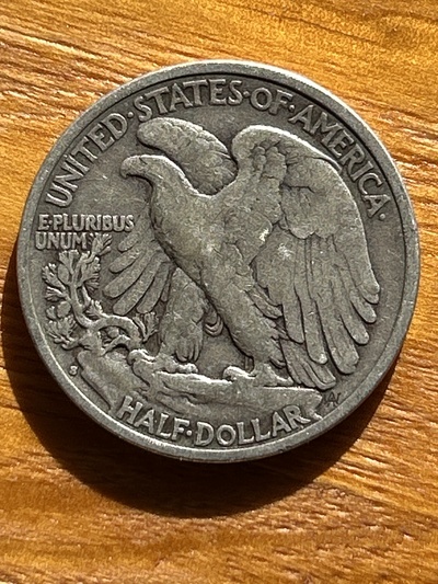 1940 S Liberty Walking Half Dollar - VG