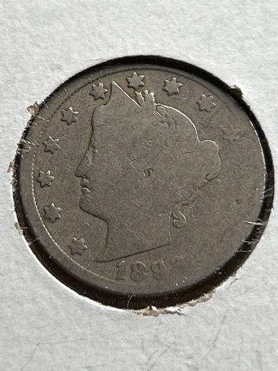 1893 Liberty Head Nickel - G