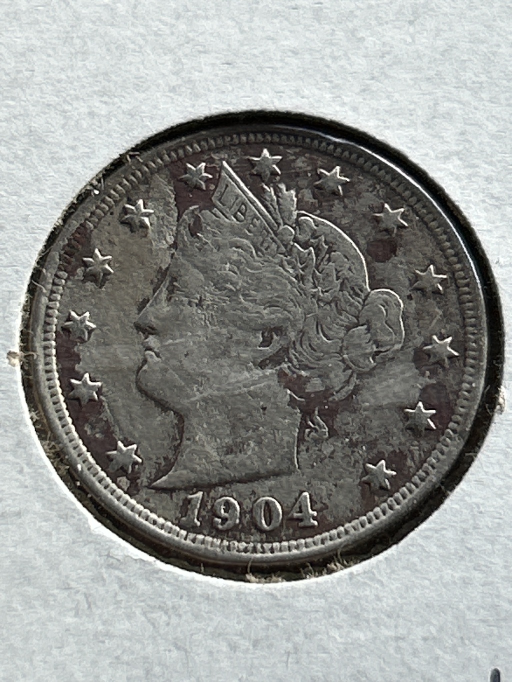 1909 Liberty Head Nickel - F