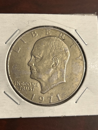 1971 Eisenhower Dollar EF