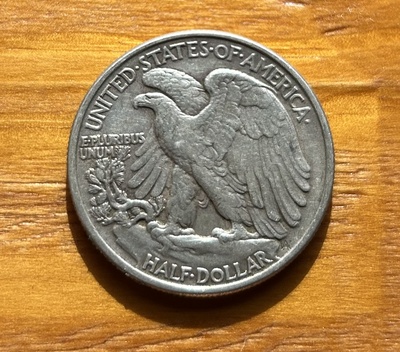 1942 Liberty Walking Half Dollar