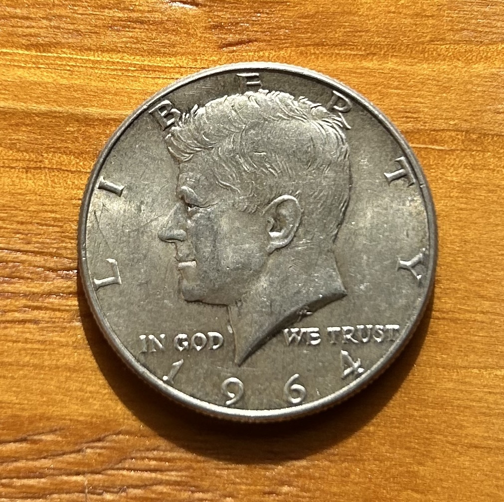 1964 Kennedy Silver Half Dollar in Amazing Condition