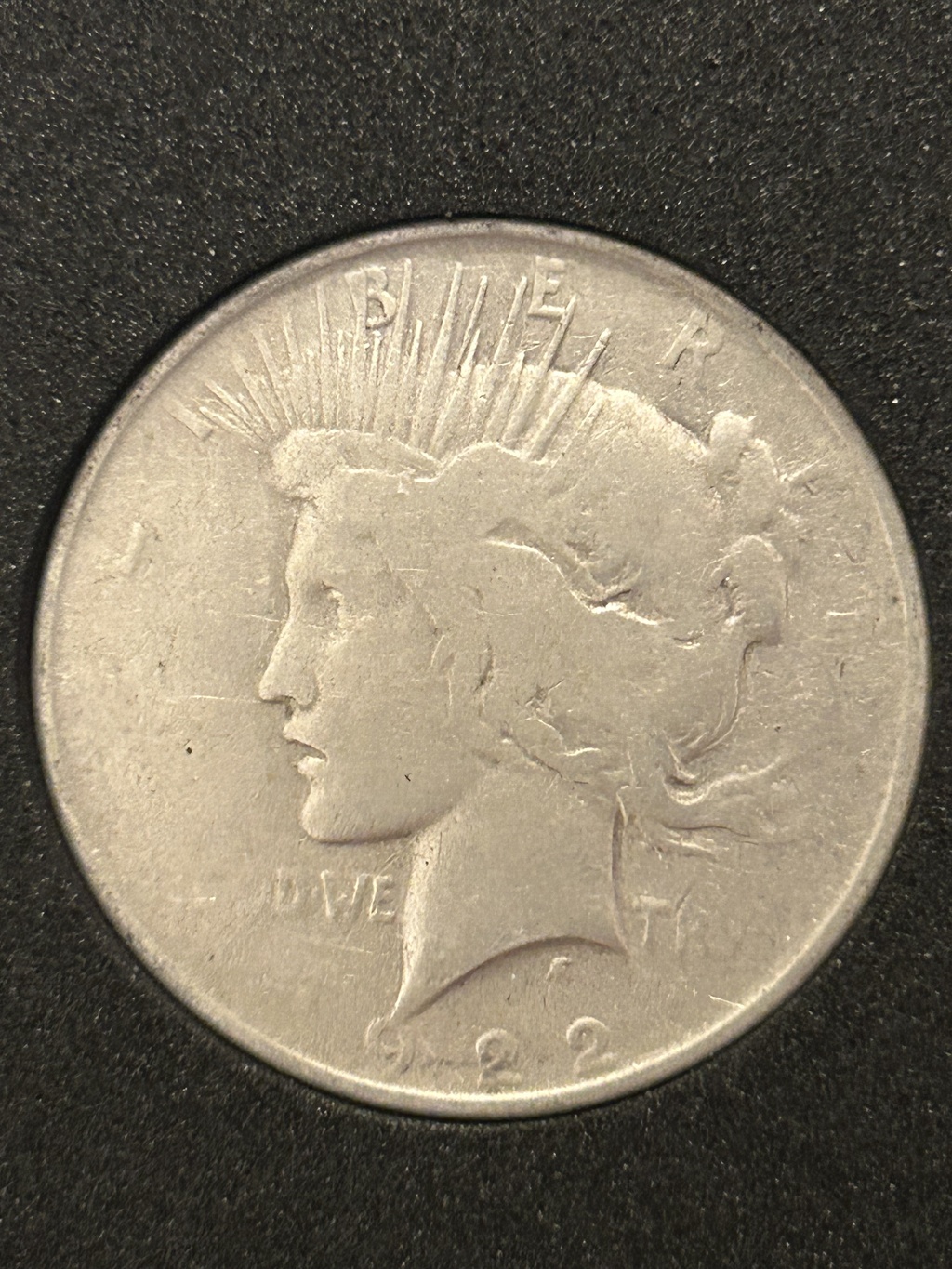 1922 Silver Peace Dollar - G