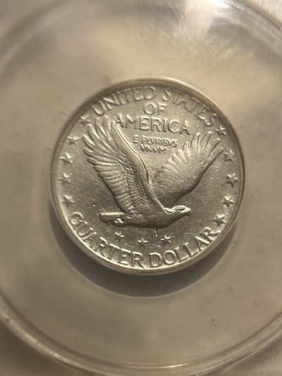 1930 Standing Liberty Quarter - VF-30 Details