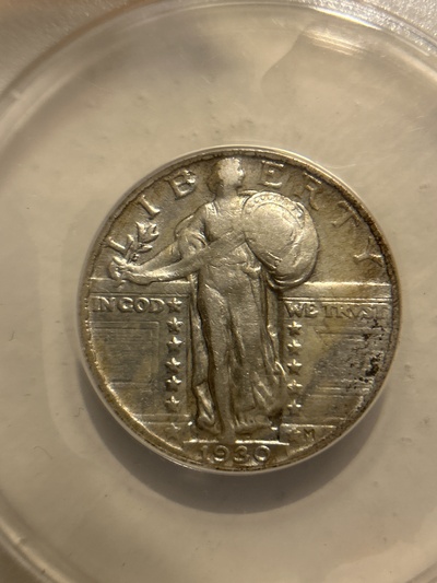 1930 Standing Liberty Quarter - VF-30 Details