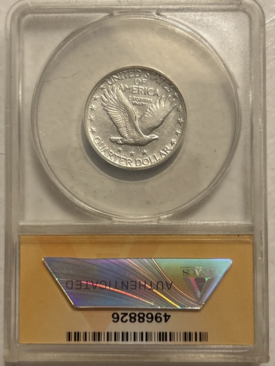 1930 Standing Liberty Quarter - VF-30 Details