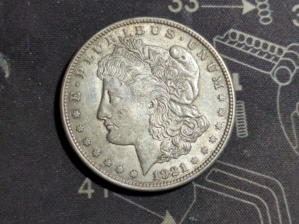 1921 P Morgan Dollar