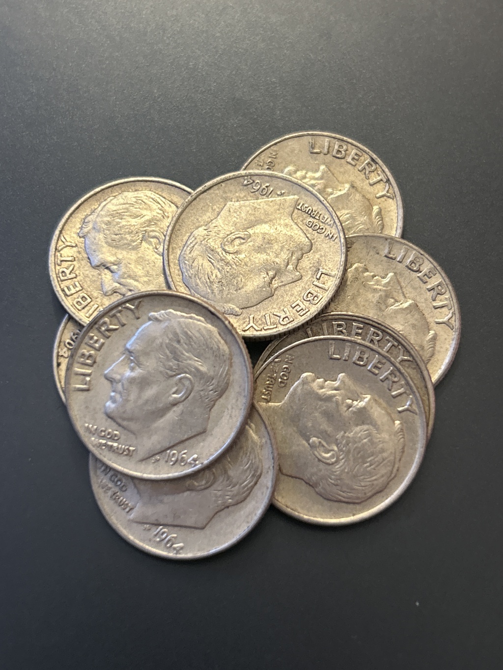 1964 Roosevelt Dime - VF or better