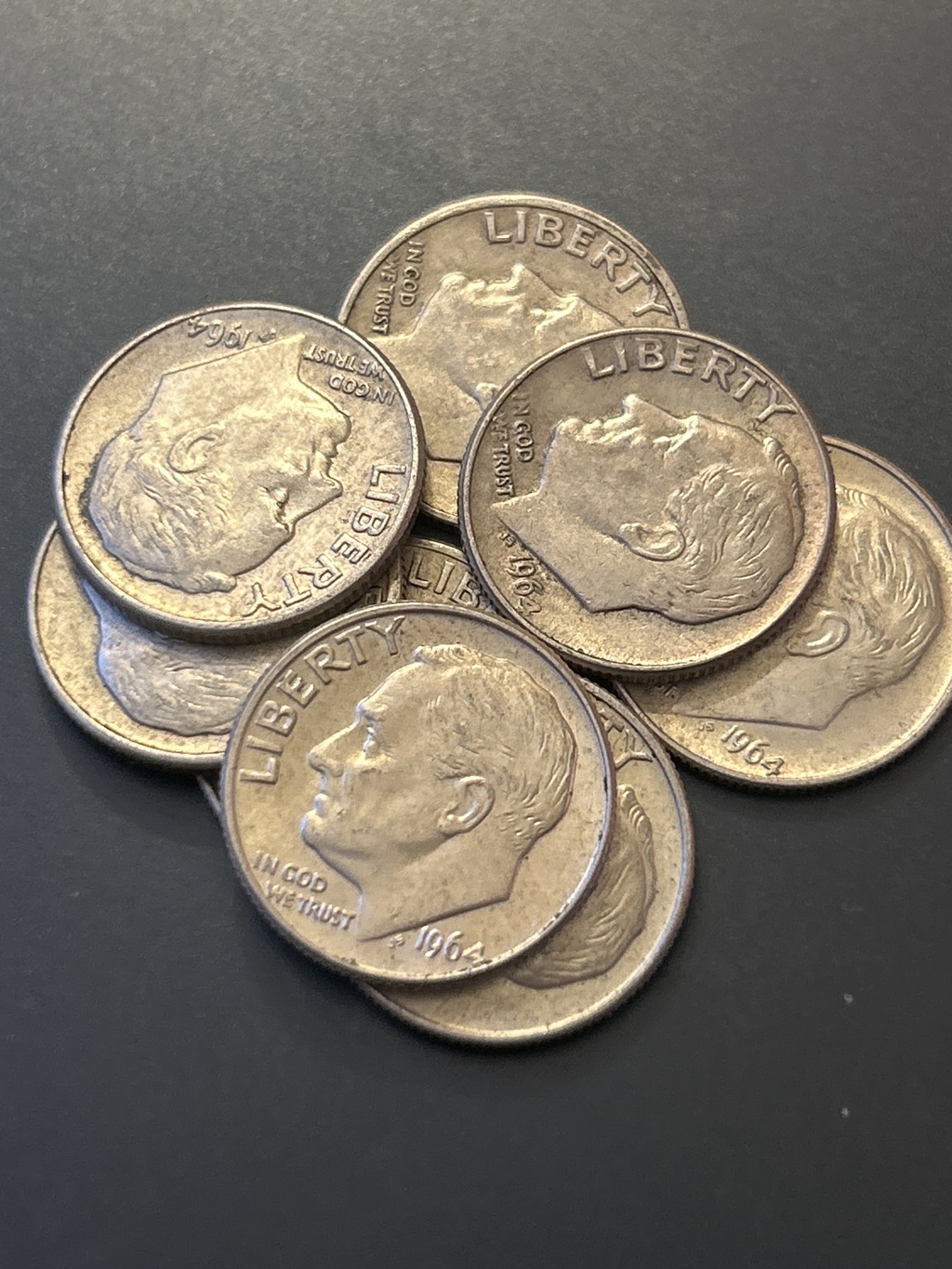 1964 D Rosevelt Dime - VF or better