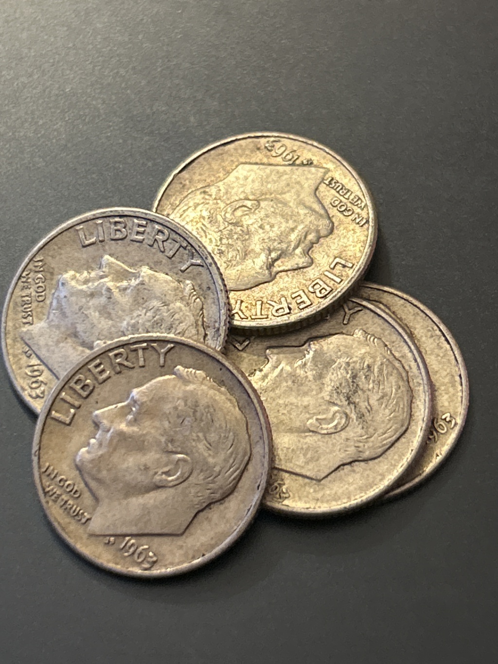 1963 D Rosevelt Dime - VF or better