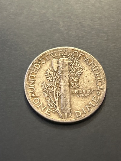 1944 Winged Liberty Dime - VF