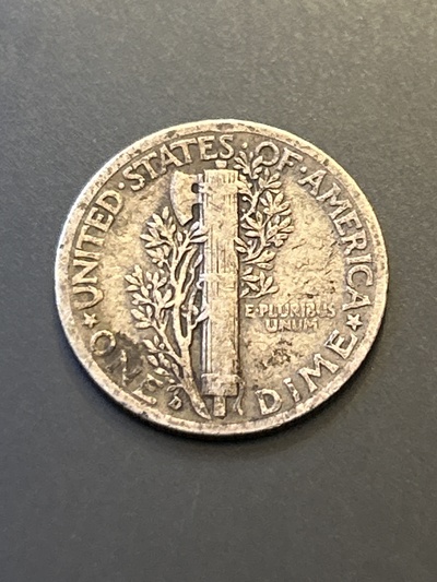 1941 D Winged Liberty Dime - F