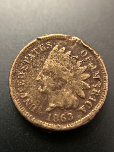 1863 Indian Head Cent - G