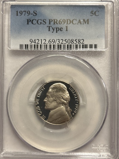 High Grade 1979-S Proof Nickel