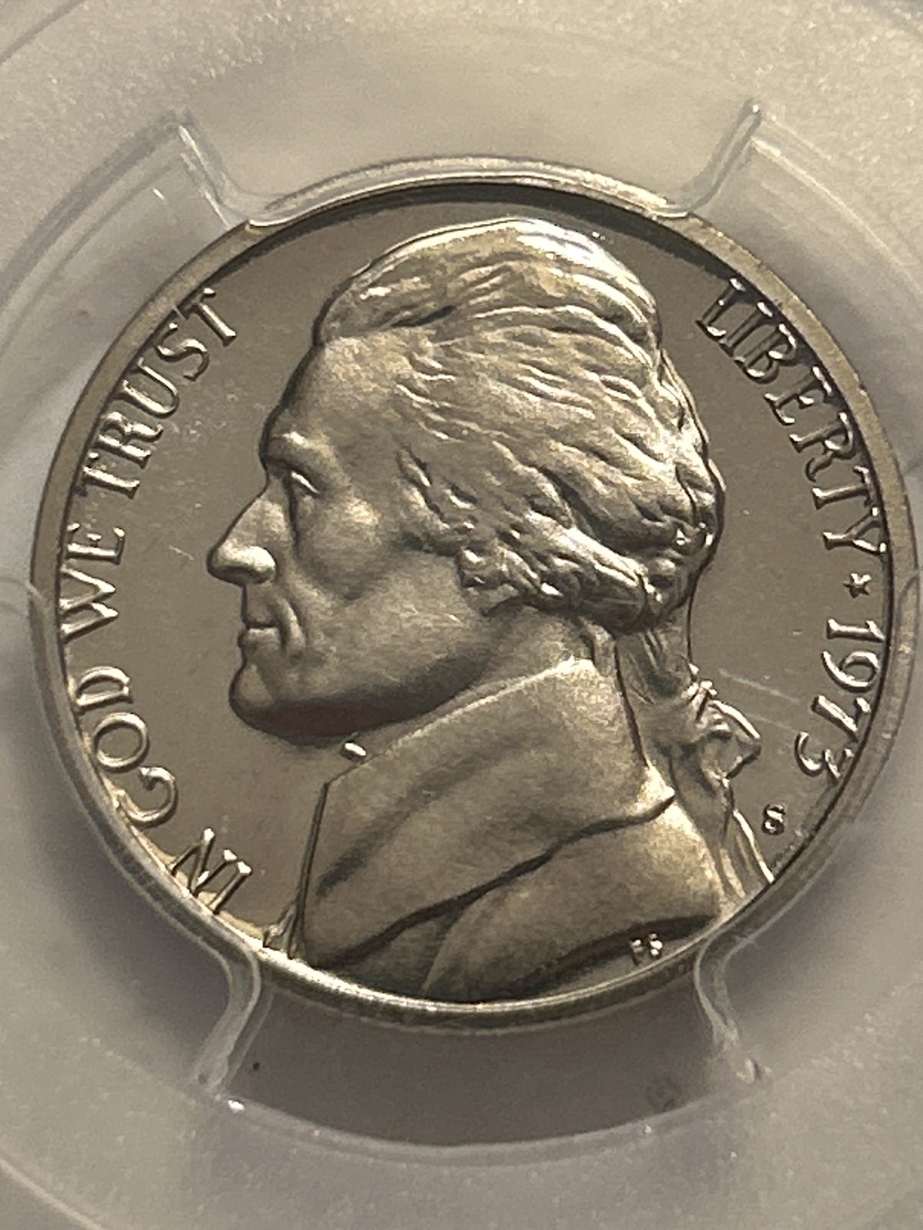 High Grade 1973-S Proof Nickel