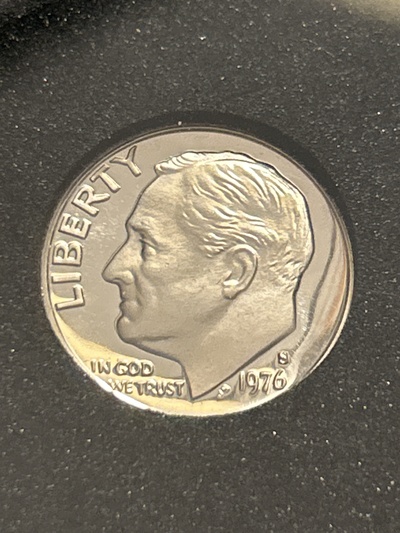 1976-S Proof Dime