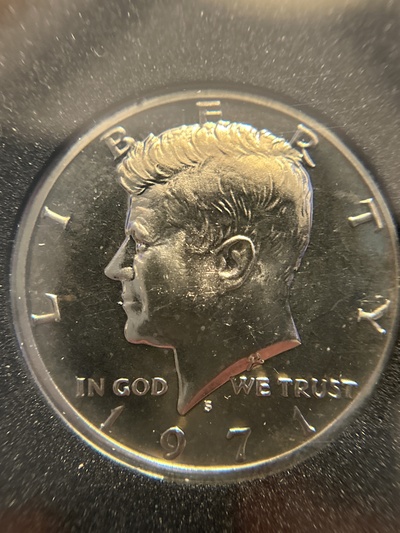 1971-S Proof Kennedy Half Dollar