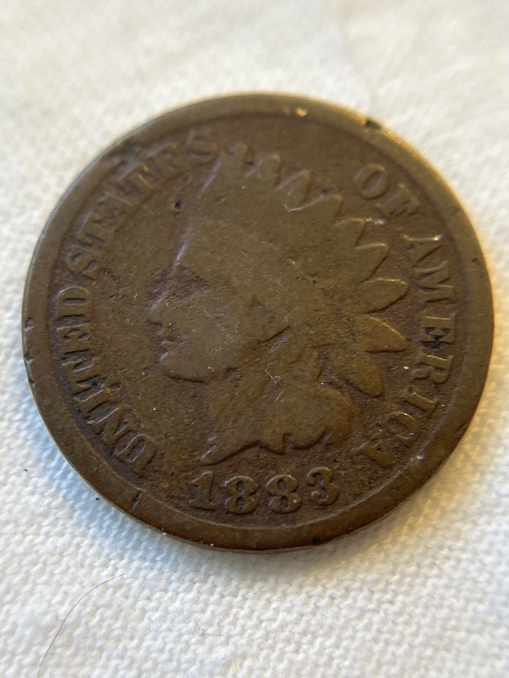1883 Indian Head Cent - VG