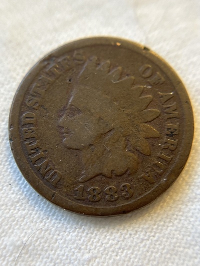 1883 Indian Head Cent - VG