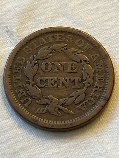 1845 Large Cent - G