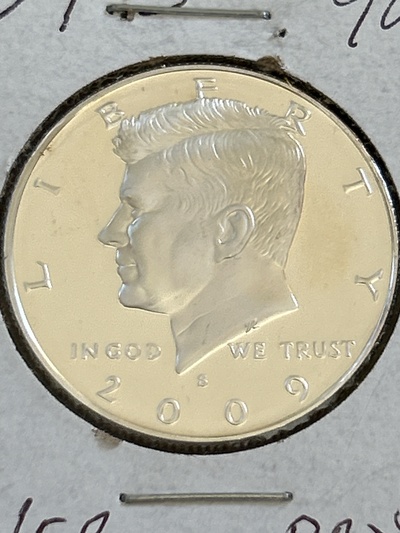 2009-S Silver Proof Kennedy Half Dollor