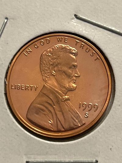 1999 S Proof Lincoln Cent