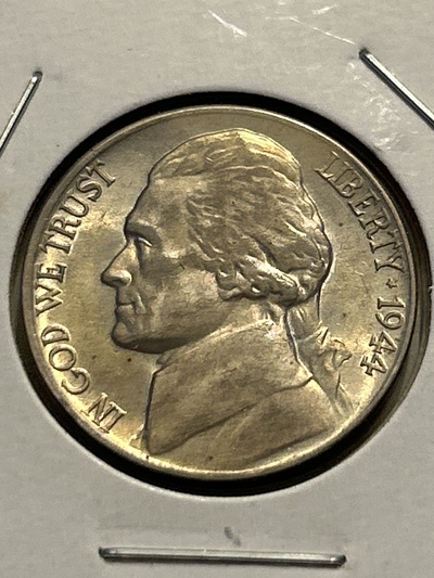 1944 D Jefferson Nickel EF