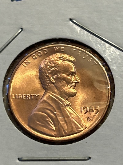 1985 D Lincoln Cent - MS-65