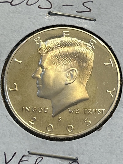 2005-S Silver Proof Kennedy Half Dollor