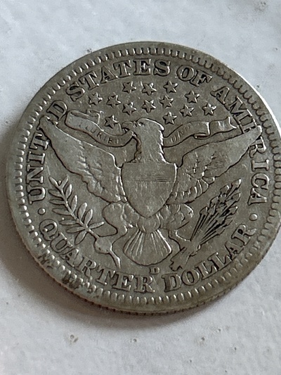 1916 D Barber Quarter - F