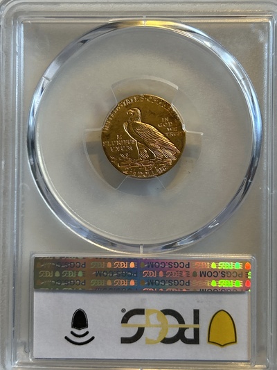 1913 $2.50 Quarter Eagle - AU55
