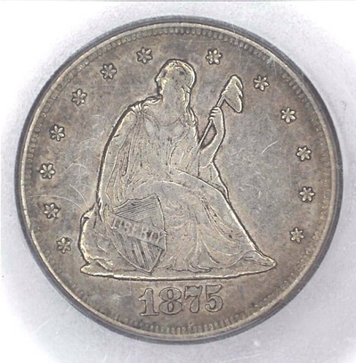 1875cc  20 cent coin