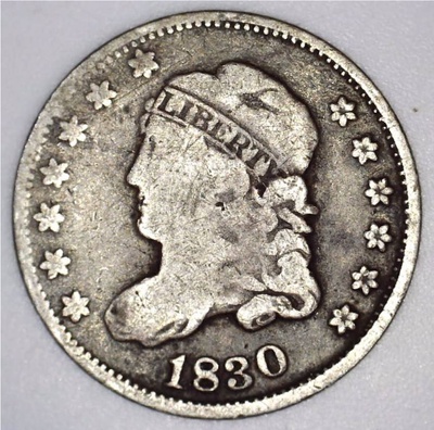1830 Capped Bust Half Dime