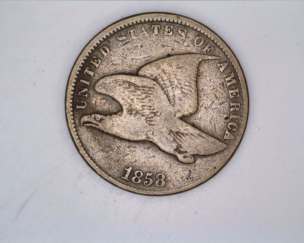 1858 Flying Eagle Cent