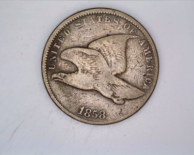 1858 Flying Eagle Cent