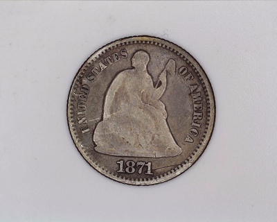 1871 Half Dime