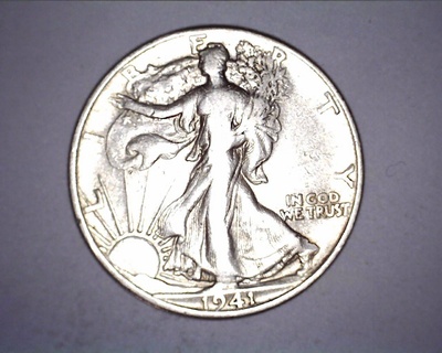 1941-D Walking Liberty Half Dollar