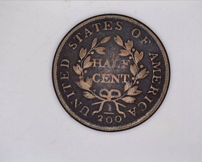 1803 half cent