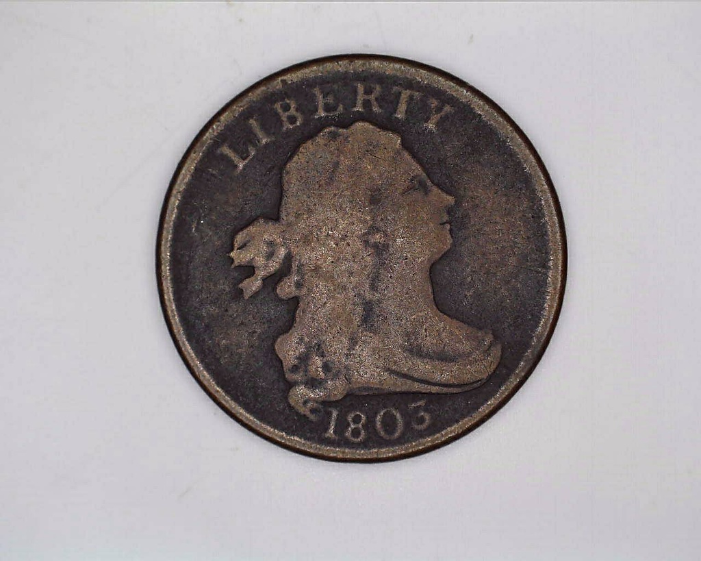 1803 half cent
