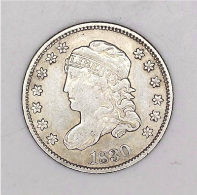 1830 Capped Bust Half Dime