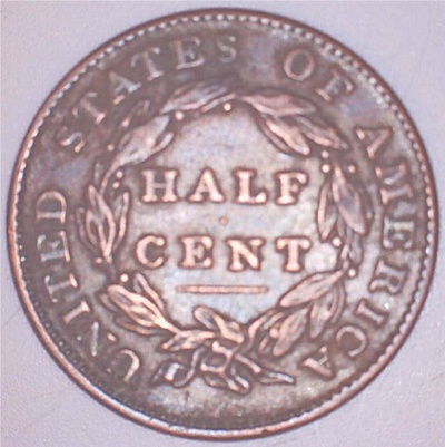 1832 Half Cent