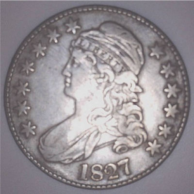 1827 Half Dollar - Square Base 2