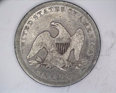 1842 Seated Liberty Dollar