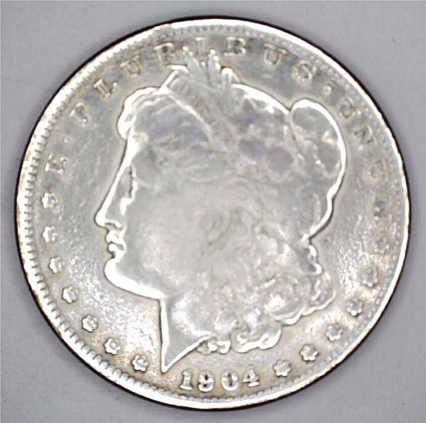 1904-S Morgan Silver Dollar