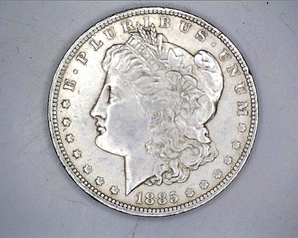 1885-O Morgan Silver Dollar