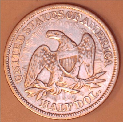 1853 Seated Liberty Half Dollar
