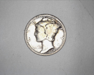 1917 Mercury Dime