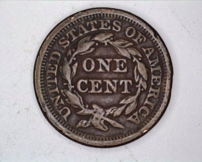 1854 Large Cent