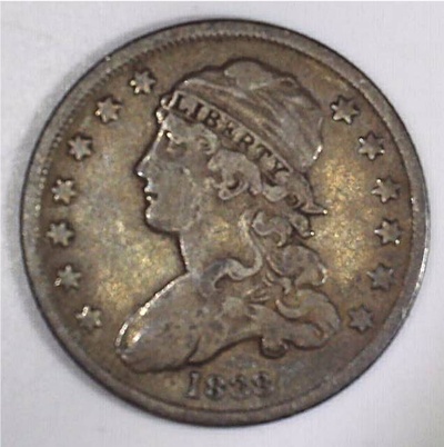 1838 Capped Bust Quarter