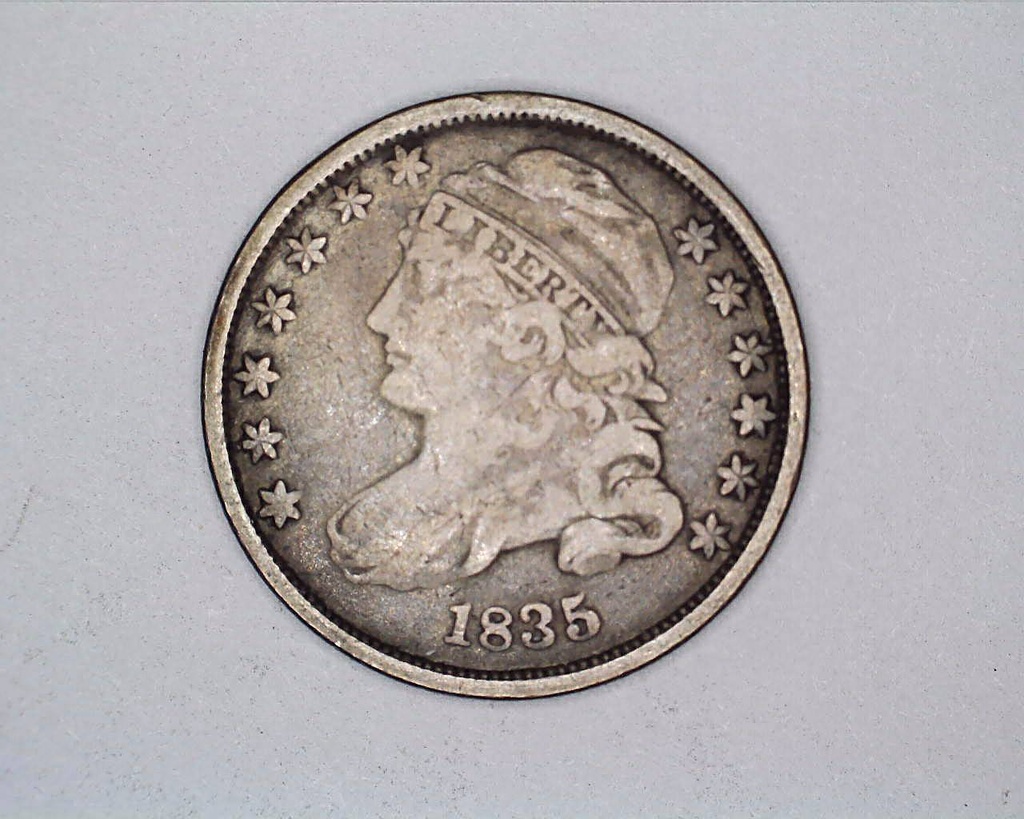 1835 Capped Bust Dime